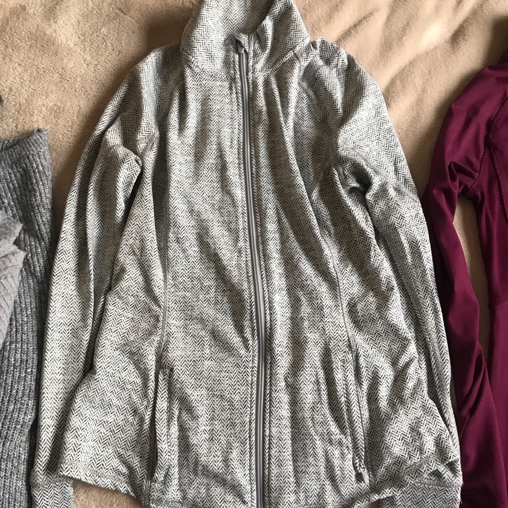 Grey old navy active jacket